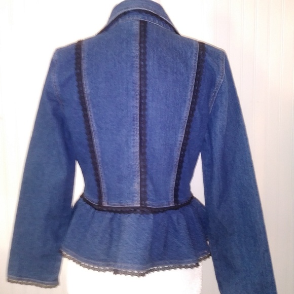 The Pyramid Collection Denim Jacket - Picture 2 of 6